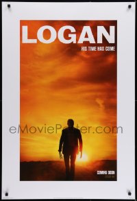 6r542 LOGAN style C int'l teaser DS 1sh 2017 Jackman in the title role as Wolverine, claws out!