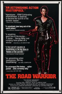 6r561 MAD MAX 2: THE ROAD WARRIOR style B 1sh 1982 George Miller, Mel Gibson returns as Mad Max!
