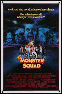 6r614 MONSTER SQUAD 1sh 1987 art of young heroes and classic villains by Craig!