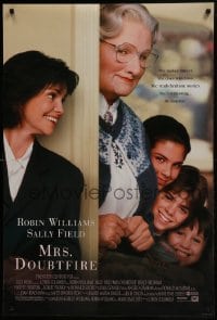 6r626 MRS. DOUBTFIRE DS 1sh 1993 cross-dressing Robin Williams, Sally Field!