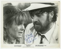 6s147 ALAN BATES signed 8x10 still 1969 great close up with Jennie Linden from Women in Love!