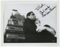 6s689 BARBARA BARRIE signed 8x10 REPRO still 1980s c/u with Bernie Hamilton in One Potato, Two Potato!