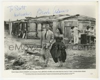 6s197 BROOKE ADAMS signed 8.25x10 still 1979 in a scene with Sean Connery in Havana from Cuba!