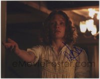 6s703 BRYCE DALLAS HOWARD signed color 8x10 REPRO still 2000s great close up from The Village!