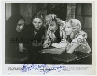 6s222 CLORIS LEACHMAN signed 8.25x10.25 still 1974 w/ Feldman, Wilder & Garr in Young Frankenstein!