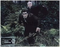 6s745 EDWARD DE SOUZA signed color 8x10 REPRO still 2000s from German LC of Kiss of the Vampire!