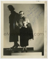 6s281 FIFI D'ORSAY signed deluxe 8x10 still 1920s great portrait modeling a new outfit by Schupaek!