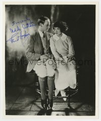 6s764 FRED ASTAIRE/ADELE ASTAIRE signed 8.25x10 REPRO still 1970s in their brother/sister act!