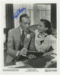 6s763 FRED ASTAIRE signed 8x10 REPRO 1948 great close up with Judy Garland in Easter Parade!