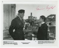 6s290 GENEVIEVE BUJOLD signed 8x9.75 still 1982 close up with Christopher Reeve in Monsignor!