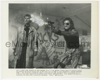 6s310 HARRY DEAN STANTON signed 8x10 still 1981 with Kurt Russell in Escape From New York!