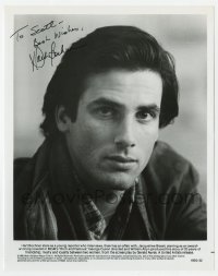 6s312 HART BOCHNER signed 8x10 still 1981 head & shoulders portrait from Rich and Famous!