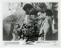 6s316 HENRY THOMAS signed 8x10 still 1982 close up with Peter Coyote in E.T. the Extra-Terrestrial!
