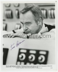 6s332 JACK LEMMON signed 8x10 still 1979 intense close up from The China Syndrome!