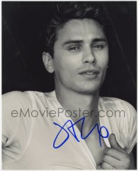 6s799 JAMES FRANCO signed 8x10 REPRO still 2000s great portrait of the comic actor!