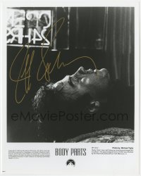 6s350 JEFF FAHEY signed 8x10 still 1991 super close up laying down from Body Parts!