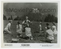 6s382 JULIE ANDREWS signed TV 8.25x10 still R1979 playing guitar for children in The Sound of Music!