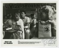 6s388 KATHLEEN TURNER signed 8.25x10 still 1986 close up in a scene from Peggy Sue Got Married!