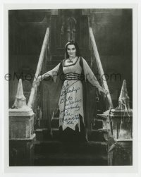 6s847 LEE MERIWETHER signed 8x10 REPRO still 1990s she was Lily Munster in The Munsters Today!