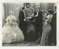 6s873 MARY PICKFORD signed 8x10 REPRO still 1980s wearing great dress in a scene from Coquette!