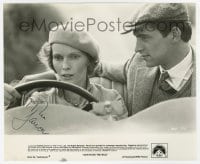 6s448 MIA FARROW signed 8x9.75 still 1978 close up with Simon MacCorkindale from Death on the Nile!