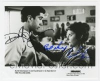 6s475 PALLBEARER signed 8x10 still 1996 by BOTH David Schwimmer AND Carol Kane!