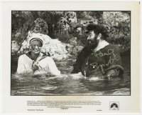 6s478 PAUL L. SMITH signed 8.25x10 still 1980 c/u as Bluto with Robin Williams in Popeye!