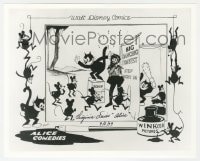 6s990 VIRGINIA DAVIS signed 8x10 REPRO still 1999 great cartoon image from Disney's Alice Comedies!