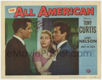 6s037 ALL AMERICAN signed LC #7 1953 by Jimmy Hunt, who isn't shown Tony Curtis & Lori Nelson!