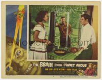 6s043 BRAIN FROM PLANET AROUS signed LC #6 1957 by Robert Fuller, who's with John Agar & Meadows!