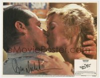 6s066 POSTMAN ALWAYS RINGS TWICE signed LC #6 1981 by Jack Nicholson, c/u kissing Jessica Lange!