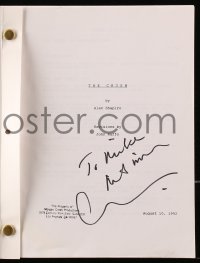 6s002 CARY ELWES signed revised draft script 1993 The Crush screenplay by Shapiro & Raffo!