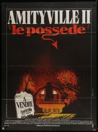 6t750 AMITYVILLE II French 1p 1982 The Possession, haunted house, directed by Damiano Damiani!