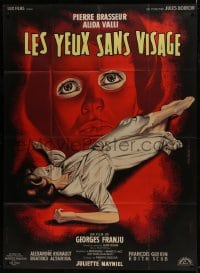 6t810 EYES WITHOUT A FACE French 1p 1959 Georges Franju's Les Yeux Sans Visage, best Mascii art!