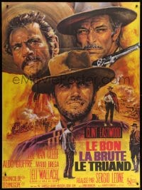 6t830 GOOD, THE BAD & THE UGLY French 1p 1968 Clint Eastwood, Lee Van Cleef, Wallach, Sergio Leone