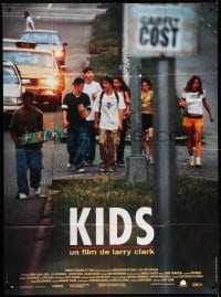 6t861 KIDS French 1p 1995 written by Harmony Korine, directed by Larry Clark, teen AIDS!
