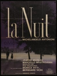 6t869 LA NOTTE French 1p 1961 Michelangelo Antonioni, Jeanne Moreau, Marcello Mastroianni