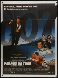 6t881 LICENCE TO KILL French 1p 1989 Timothy Dalton as James Bond 007, he's out for revenge!