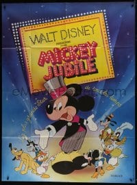 6t896 MICKEY MOUSE JUBILEE SHOW French 1p 1979 Walt Disney cartoon, Mickey Mouse, Goofy & Minnie!