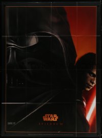 6t937 REVENGE OF THE SITH teaser French 1p 2005 Star Wars Episode III, cool montage art by Drew Struzan!