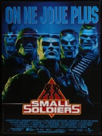 6t954 SMALL SOLDIERS French 1p 1998 computer animated CGI cartoon directed by Joe Dante!