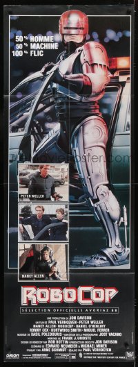 6t740 ROBOCOP French door panel 1988 Paul Verhoeven, full-length cyborg policeman Peter Weller!