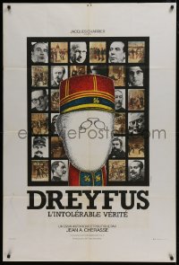 6t712 DREYFUS L'INTOLERABLE VERITE French 32x47 1975 documentary about the Dreyfus Affair!