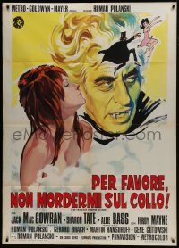 6t230 FEARLESS VAMPIRE KILLERS Italian 1p R1970s Polanski, different art of vampire & Sharon Tate!