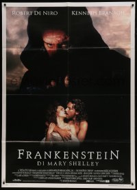 6t263 MARY SHELLEY'S FRANKENSTEIN Italian 1p 1995 Kenneth Branagh, Robert De Niro as the monster!