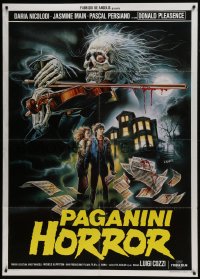 6t273 PAGANINI HORROR Italian 1p 1989 wild Sciotti art of zombie with violin & bloody sheet music!