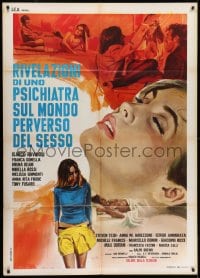 6t283 REVELATIONS OF A PSYCHIATRIST ON THE WORLD OF SEXUAL PERVERSION Italian 1p 1973 sexy, rare!