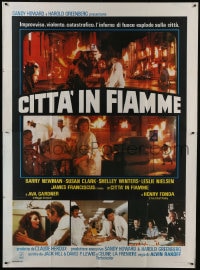 6t336 CITY ON FIRE Italian 2p 1979 Barry Newman, Susan Clark, Winters, different photo images!