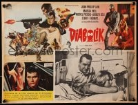 6t141 DANGER: DIABOLIK Mexican LC 1968 Mario Bava directed, John Phillip Law & sexy Marisa Mell!