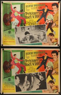 6t113 JAILHOUSE ROCK 2 Mexican LCs 1957 different images of rock & roll king Elvis Presley!